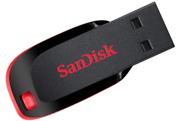 Sandisk Cruzer Blade USB 16GB Flash Drive